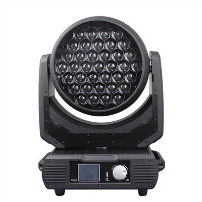 What is the beam concentration of outdoor moving heads?